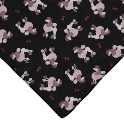 Erstwilder Madame Caniche Head Scarf - Black^ Scarves