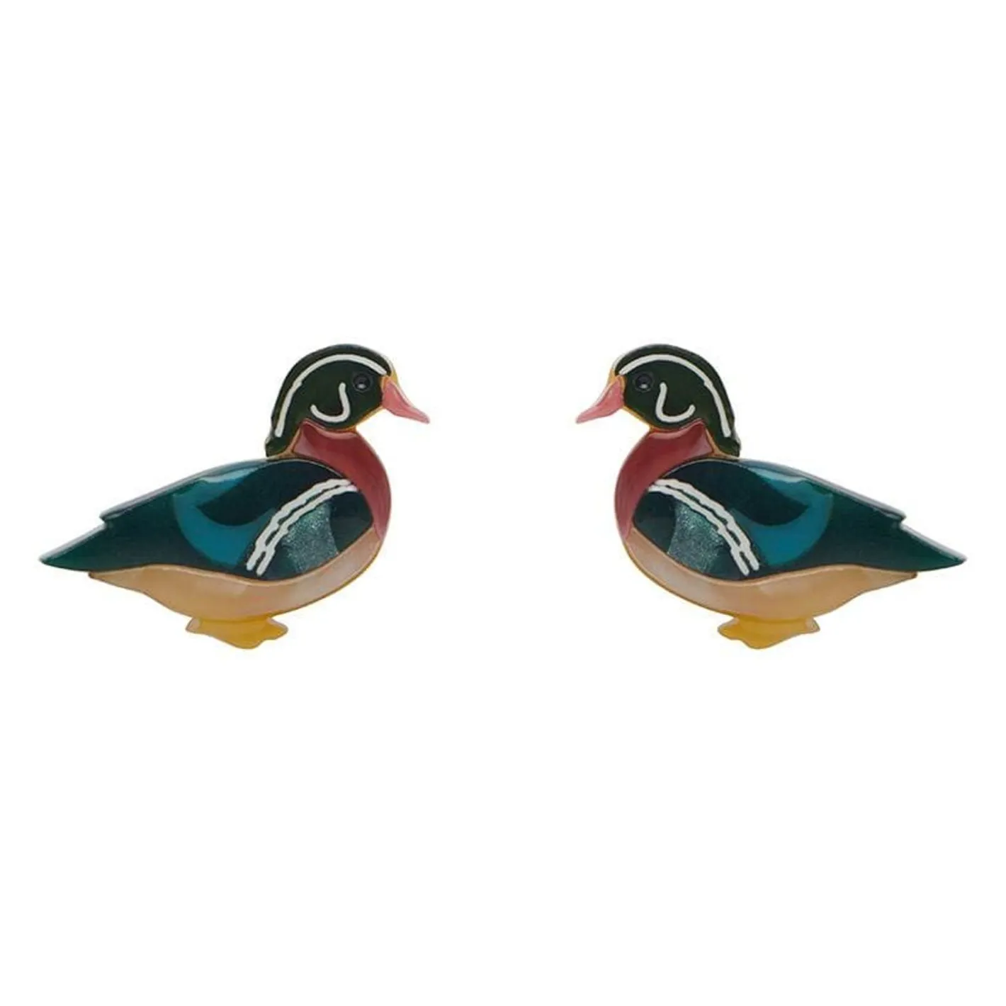 Erstwilder Mallard Ballard Stud Earrings^ Earrings