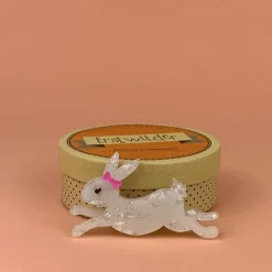 Erstwilder Marshmallow Rabbit Brooch^ Brooches