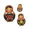 Erstwilder Matryoshka Memories Pin Set^ Enamel Pins