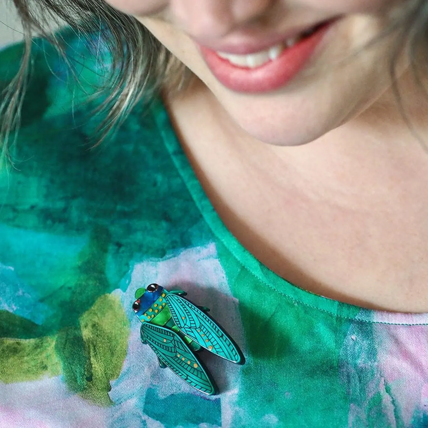 Erstwilder Melodic Moments Cicada Brooch^ Brooches