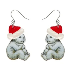 Erstwilder Mr. & Mrs. Bear Drop Earrings^ Earrings
