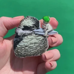 Erstwilder Mrs. Kookaburra Brooch^ Brooches