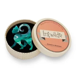 Erstwilder On The Prowl Cat Brooch^ Brooches