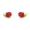 Erstwilder Painted Rose Earrings^ Earrings