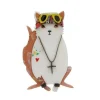 Erstwilder Paradise City Cat Brooch^ Brooches