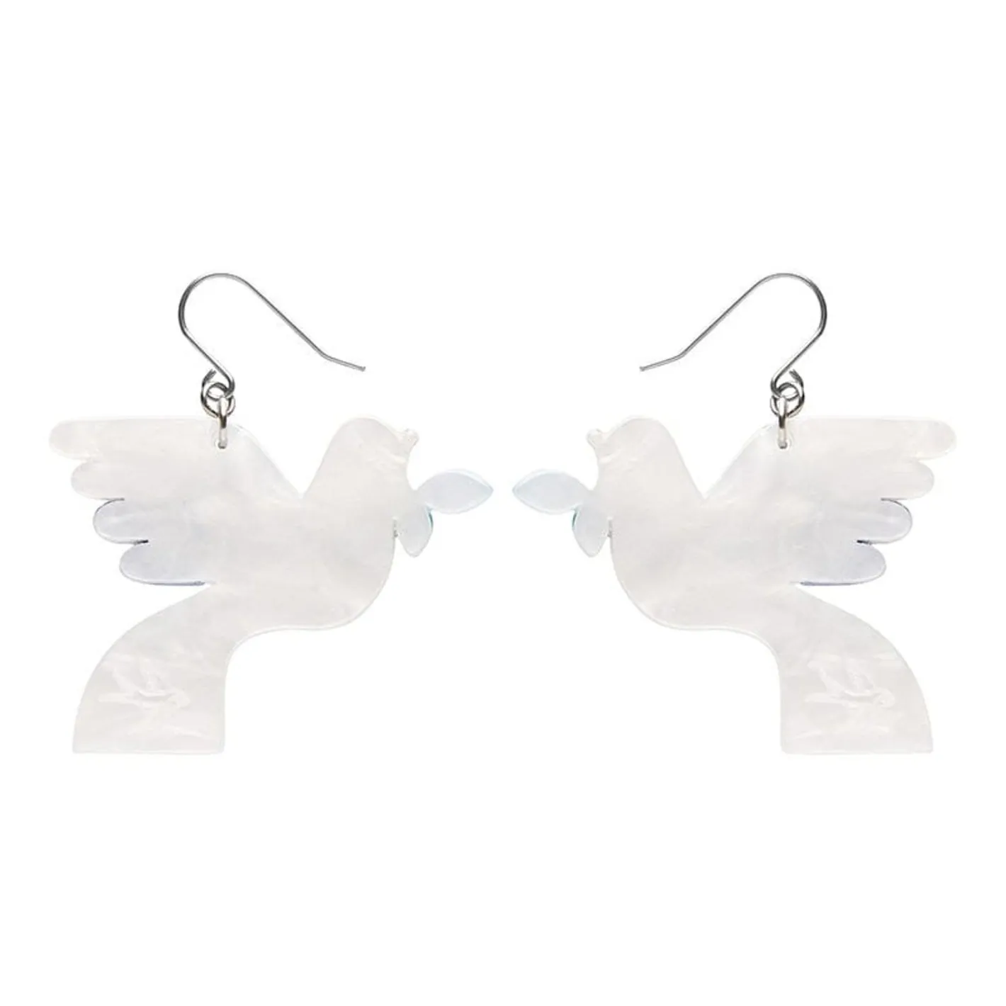 Erstwilder Peace & Love Drop Earrings^ Earrings