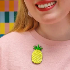Erstwilder Pineapple Express Brooch^ Brooches