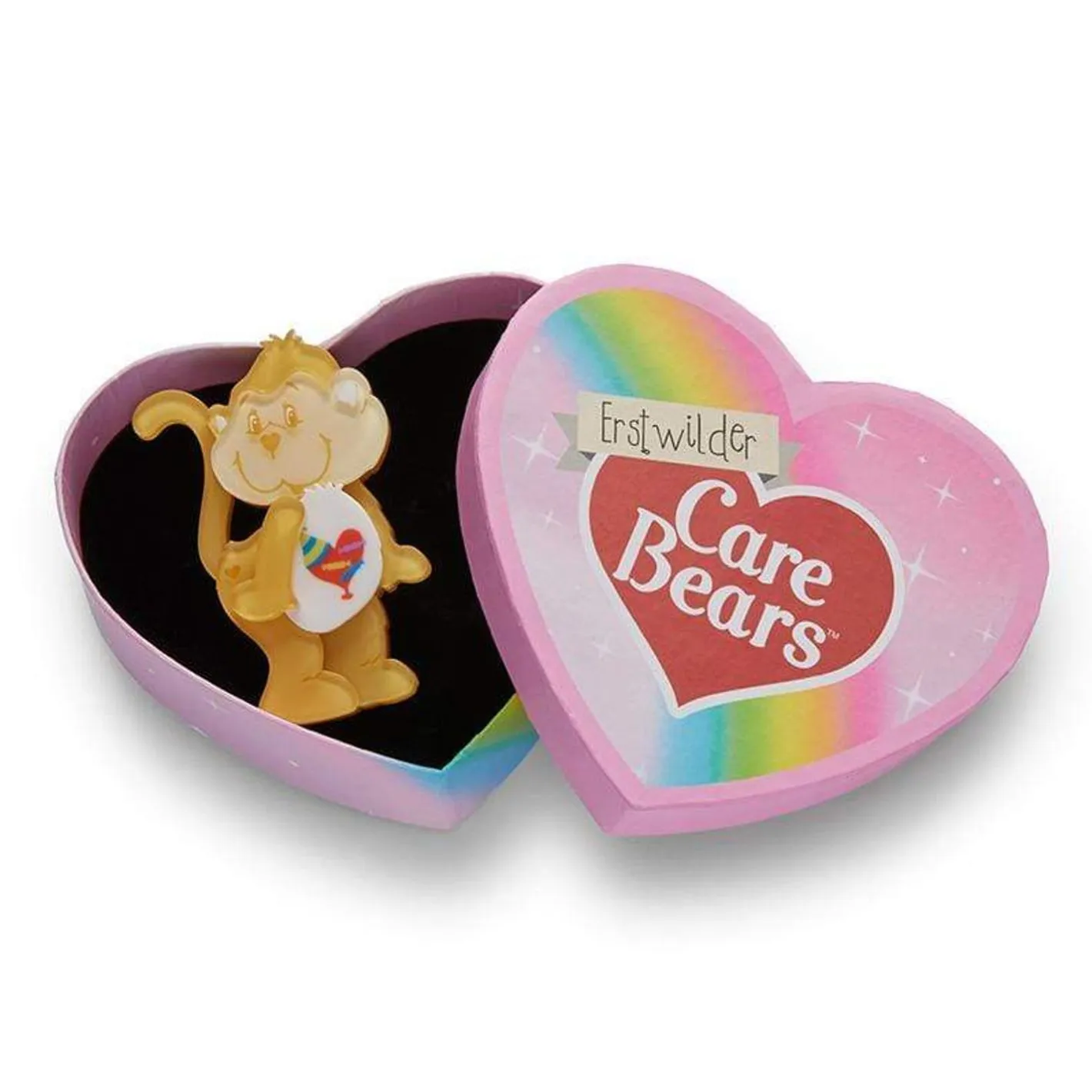 Erstwilder Playful Heart Monkey Brooch^ Brooches