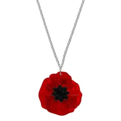 Erstwilder Poppy Field Pendant Necklace^ Necklaces