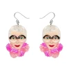Erstwilder Pretty In Pom Poms Iris Drop Earrings^ Earrings
