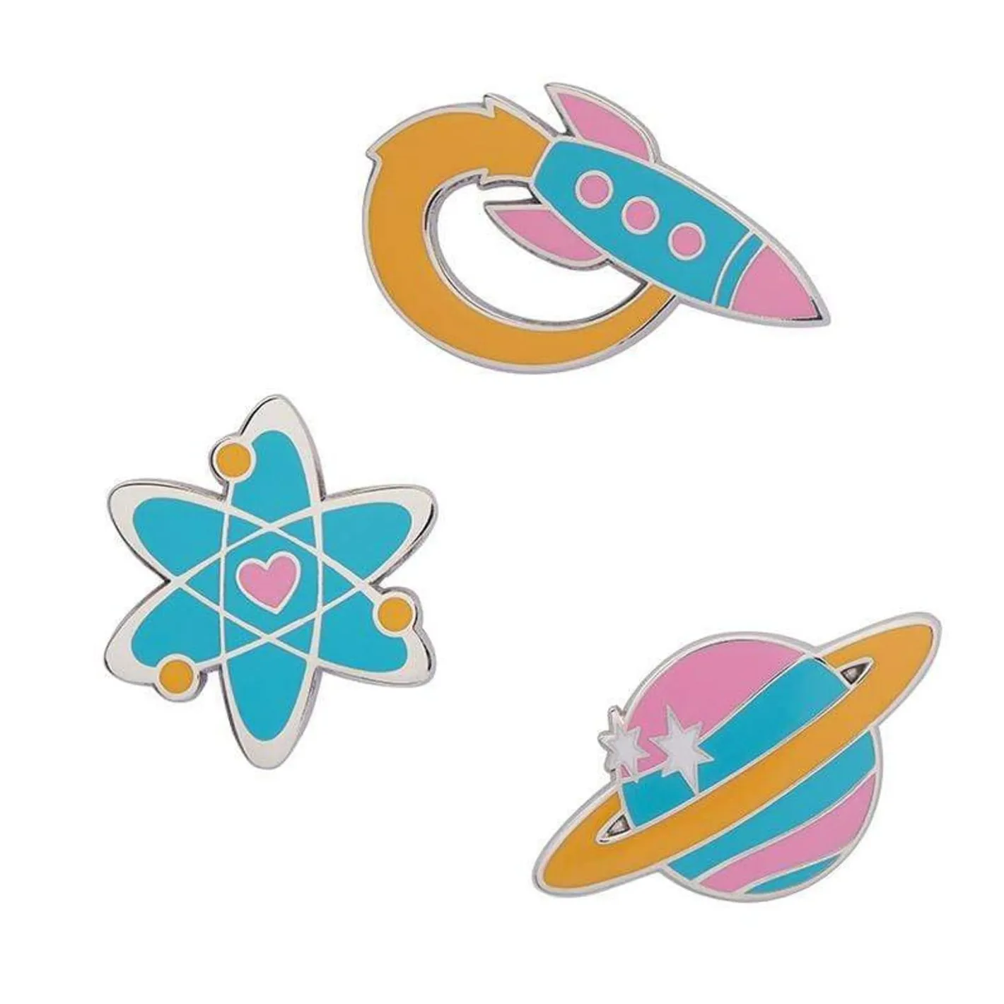Erstwilder Radical Rocket Ship Enamel Pin^ Enamel Pins