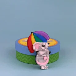Erstwilder Rainbow Rain Brooch^ Brooches