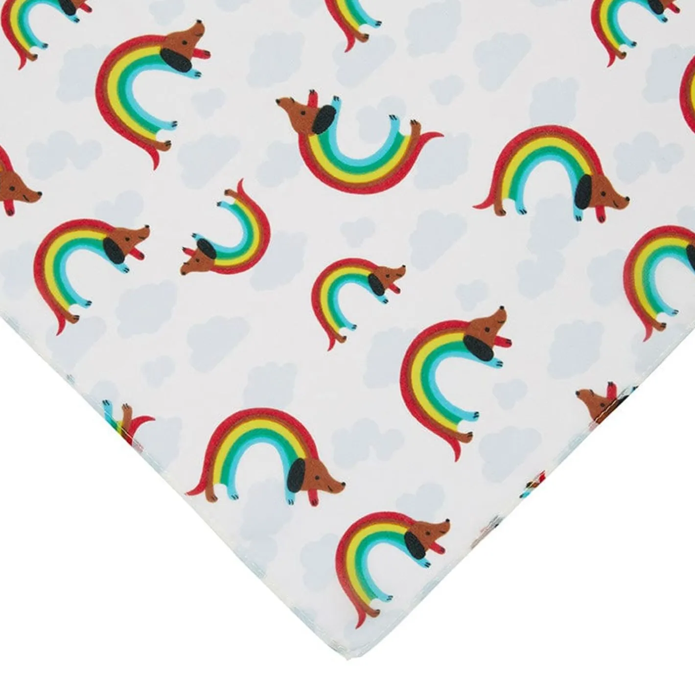 Erstwilder Rainbow Ruff Neck Scarf White^ Scarves