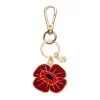 Erstwilder Remembrance Poppy Enamel Key Ring^ Enamel Key Rings