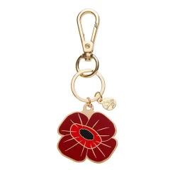 Erstwilder Remembrance Poppy Enamel Key Ring^ Enamel Key Rings