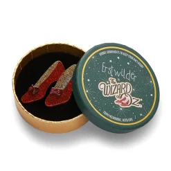 Erstwilder Ruby Slippers Brooch^ Brooches