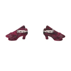 Erstwilder Ruby Slippers Double Brooch^ Brooches