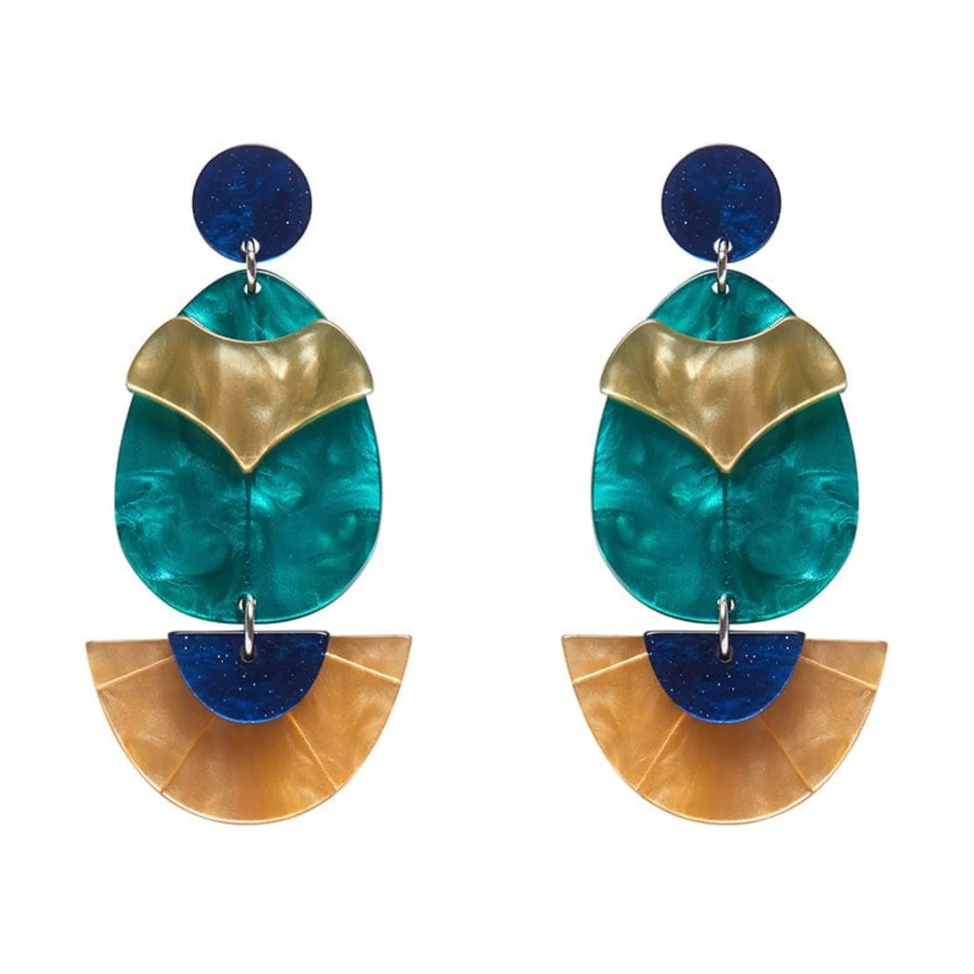 Erstwilder Secret Scarab Drop Earrings^ Earrings
