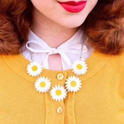 Erstwilder She Loves Me Daisy Necklace^ Necklaces