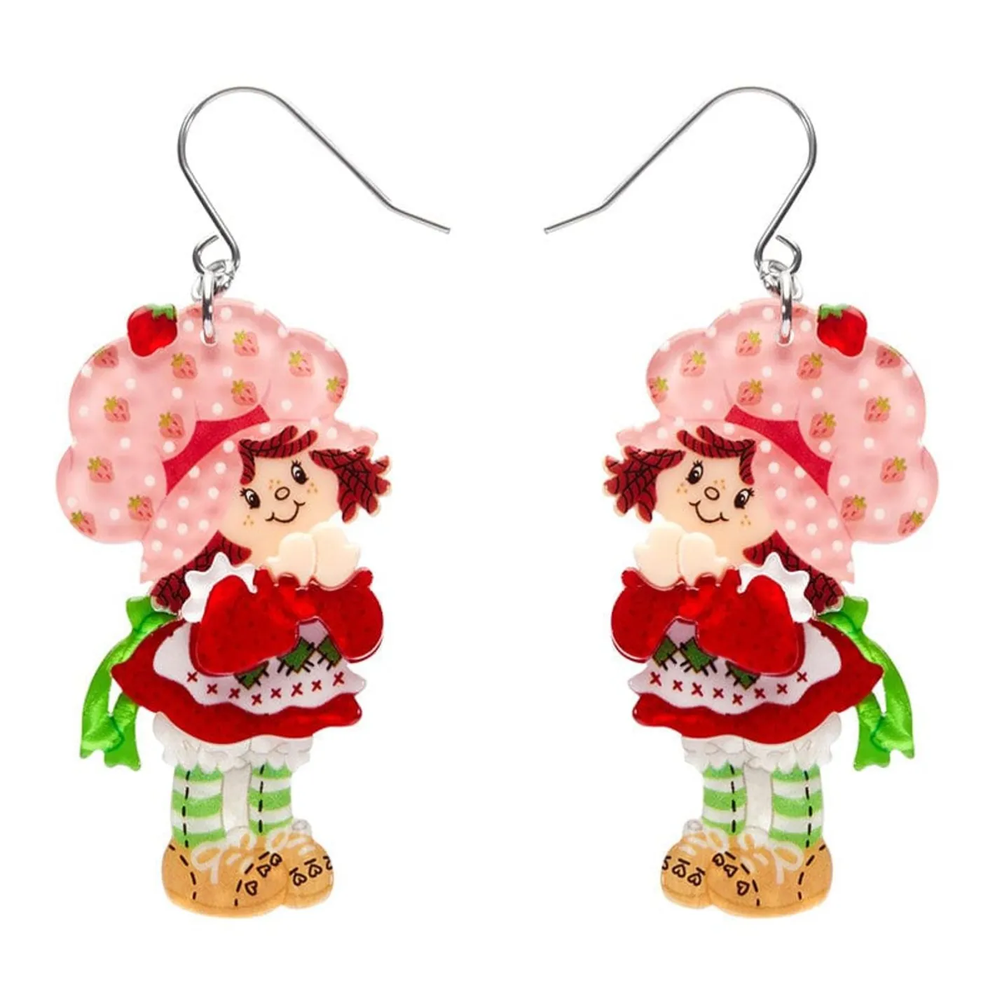 Erstwilder Simple Strawberry Pleasures Drop Earrings^ Earrings