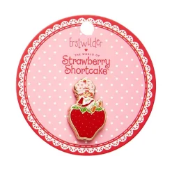 Erstwilder Sitting On A Strawberry Enamel Pin^ Enamel Pins