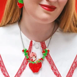 Erstwilder Sitting On A Strawberry Necklace^ Necklaces