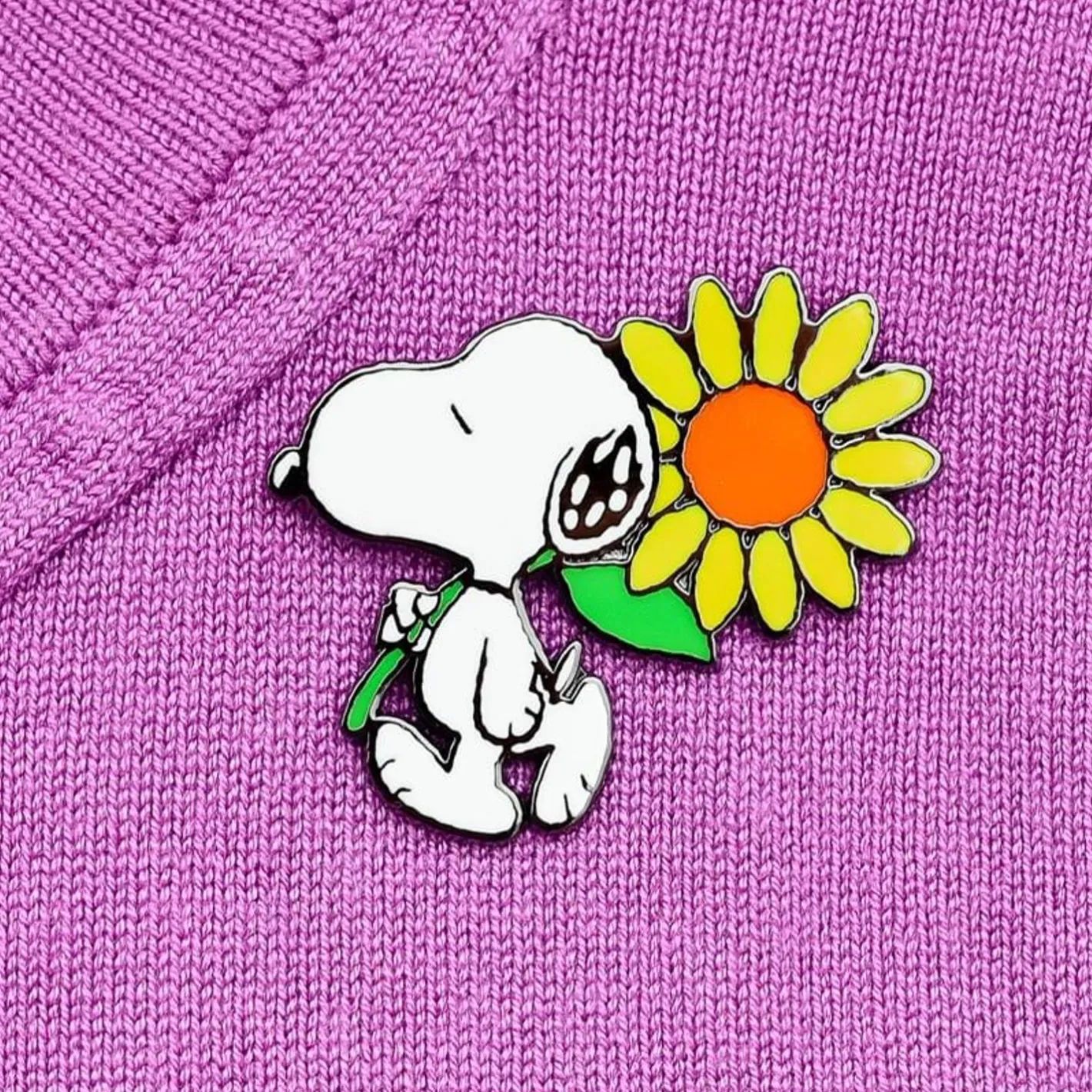 Erstwilder Snoopy'S Sunflower Enamel Pin^ Enamel Pins