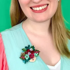 Erstwilder Spring To Life Brooch^ Brooches