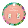 Erstwilder Spring To Life Enamel Huggie Earrings^ Enamel Earrings