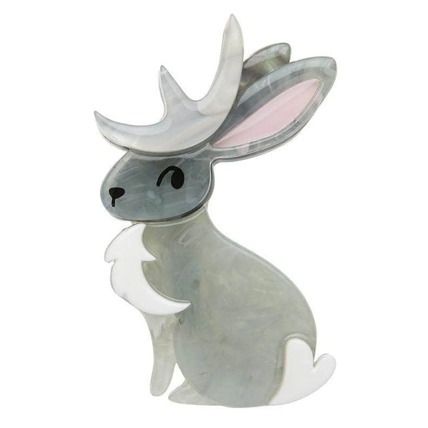 Erstwilder Stagbunny Brooch^ Brooches