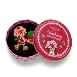 Erstwilder Strawberry Wheelbarrow Brooch^ Brooches