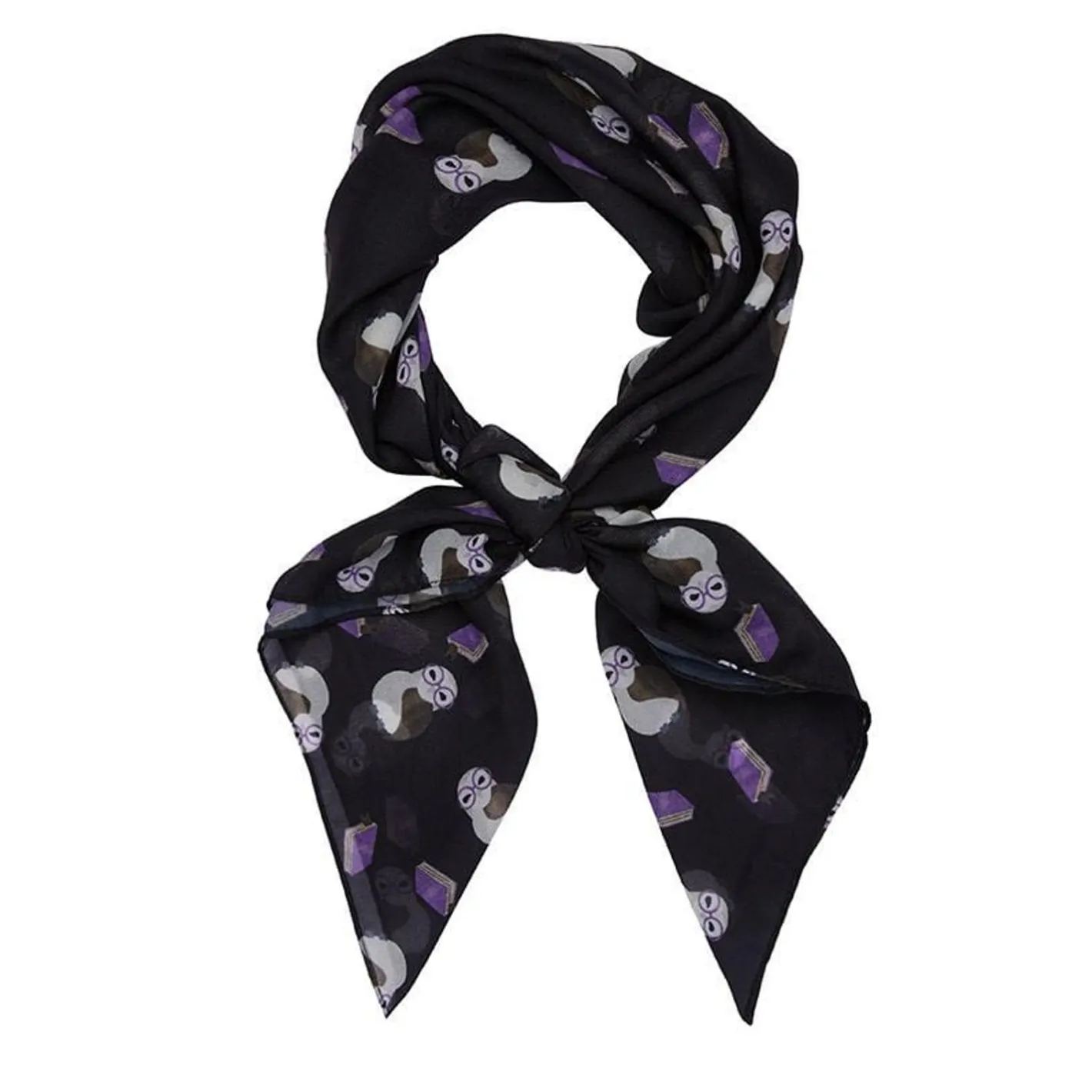 Erstwilder Studious Snow Owl Head Scarf^ Scarves