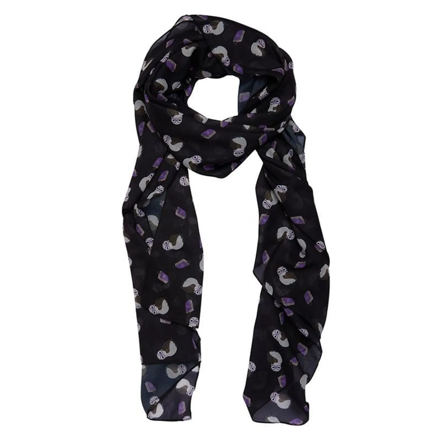 Erstwilder Studious Snow Owl Large Neck Scarf^ Scarves