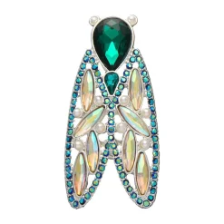 Erstwilder Summer Songstress Stone Set Crystal Brooch^ Brooches