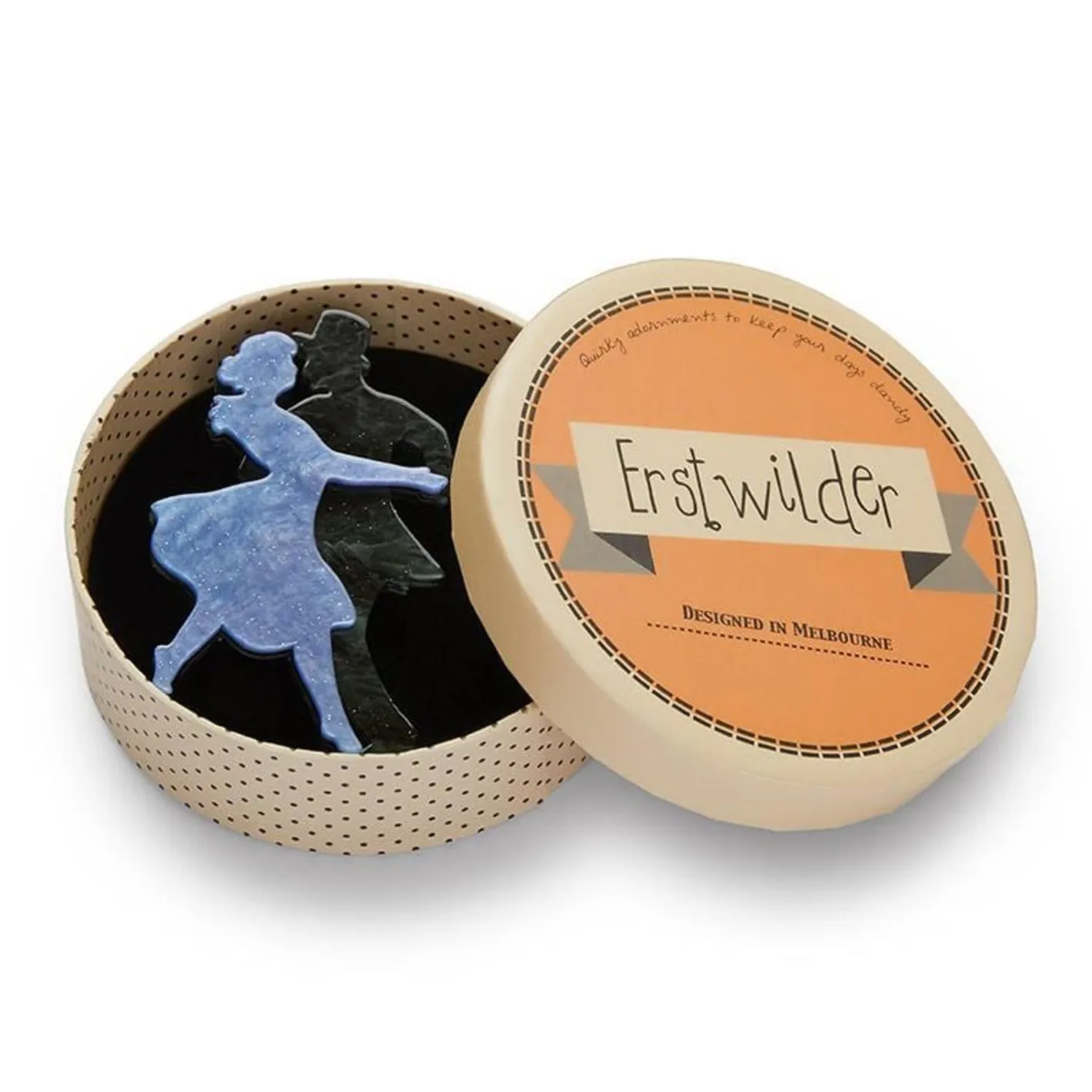 Erstwilder Swing Time Brooch^ Brooches