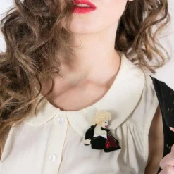 Erstwilder Tell Me About It, Stud Brooch^ Brooches