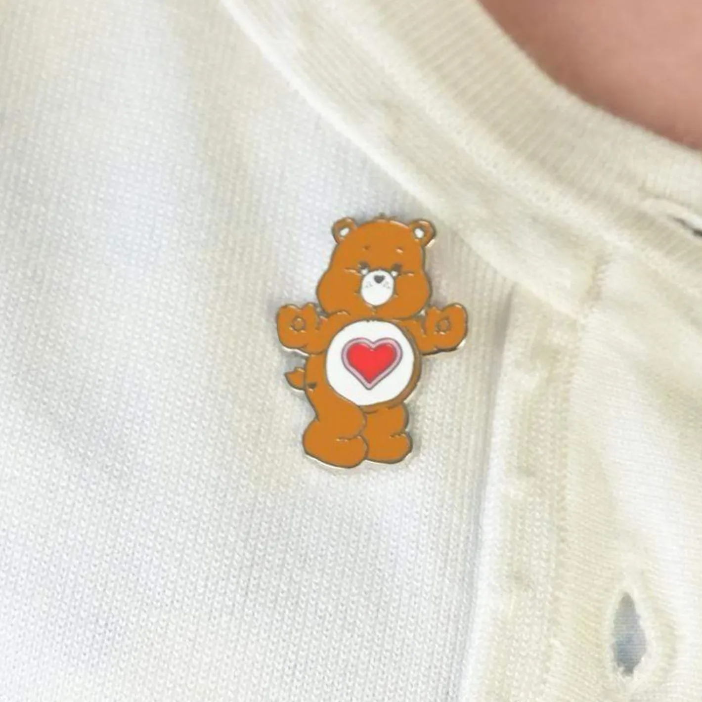 Erstwilder Tenderheart Bear Enamel Pin^ Enamel Pins