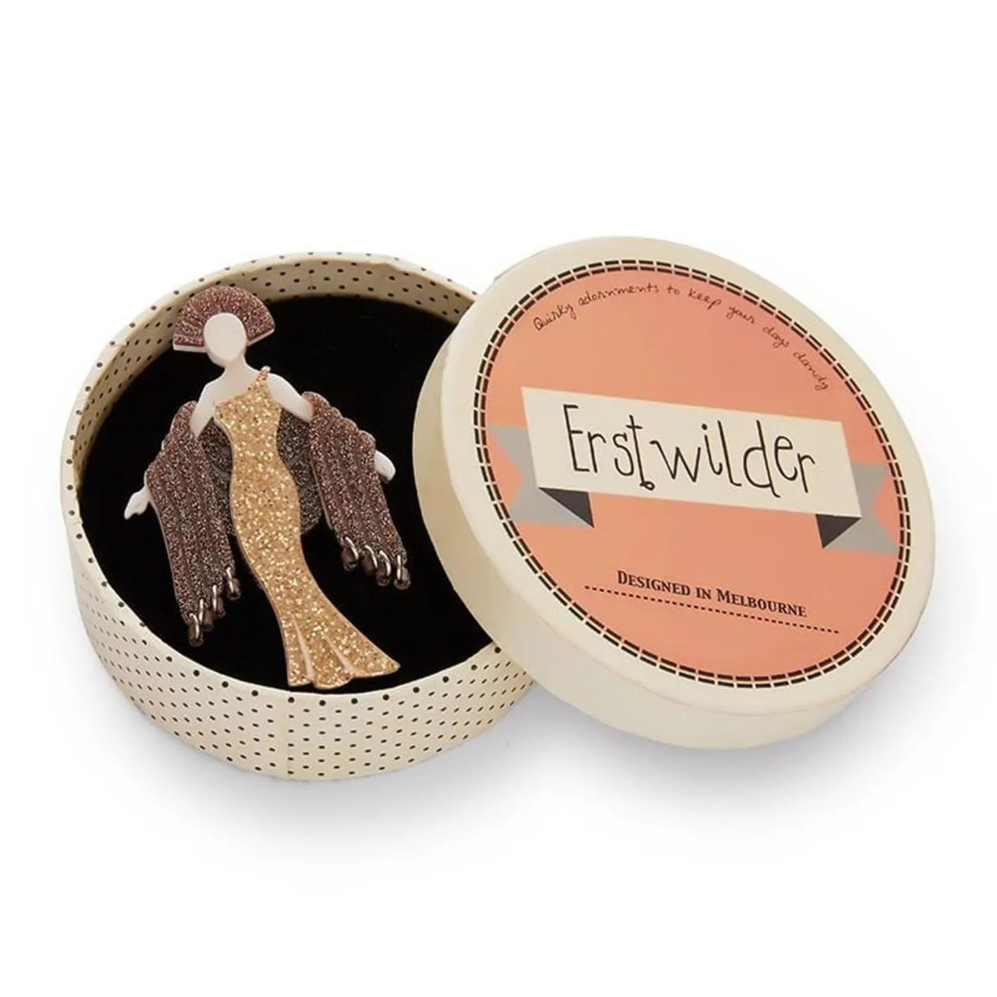 Erstwilder The Avant-Garde Brooch^ Brooches