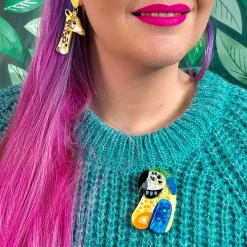 Erstwilder The Maverick Macaw Brooch^ Brooches