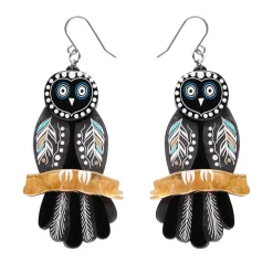 Erstwilder The Owl 'Gugu' Earrings^ Earrings