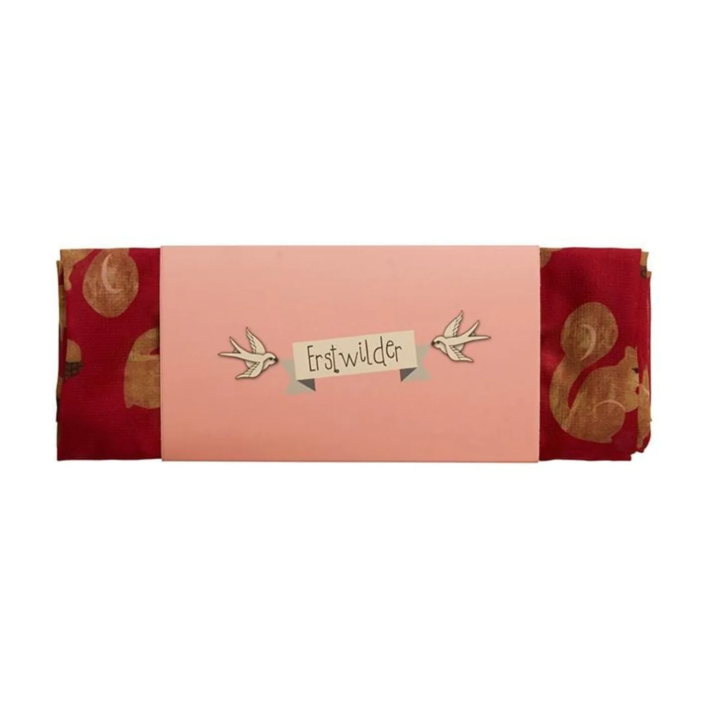 Erstwilder The Satisfied Squirrel Large Neck Scarf^ Scarves