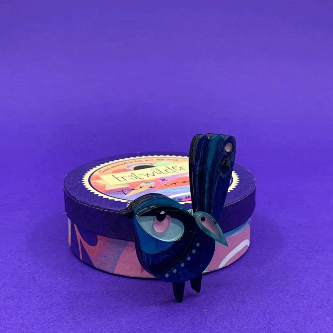 Erstwilder The Splendid Fairy Wren Brooch^ Brooches