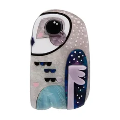 Erstwilder The Sulky Sooty Owl Brooch^ Brooches
