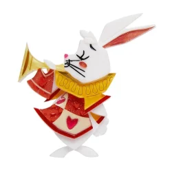 Erstwilder The White Rabbit Announces Brooch^ Brooches