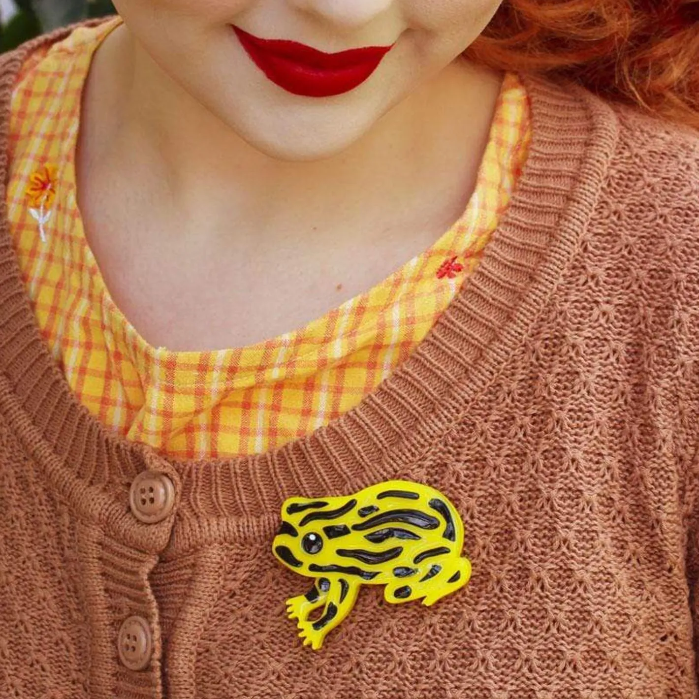 Erstwilder Tiny Toxic Tim Brooch^ Brooches