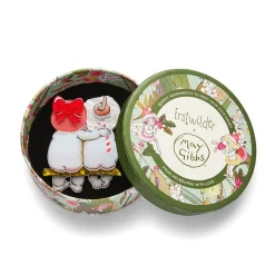 Erstwilder Together For Christmas Brooch^ Brooches