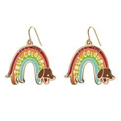 Erstwilder True Colours Enamel Drop Earrings^ Enamel Earrings