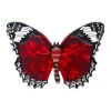Erstwilder Wings Laced In Red Brooch^ Brooches