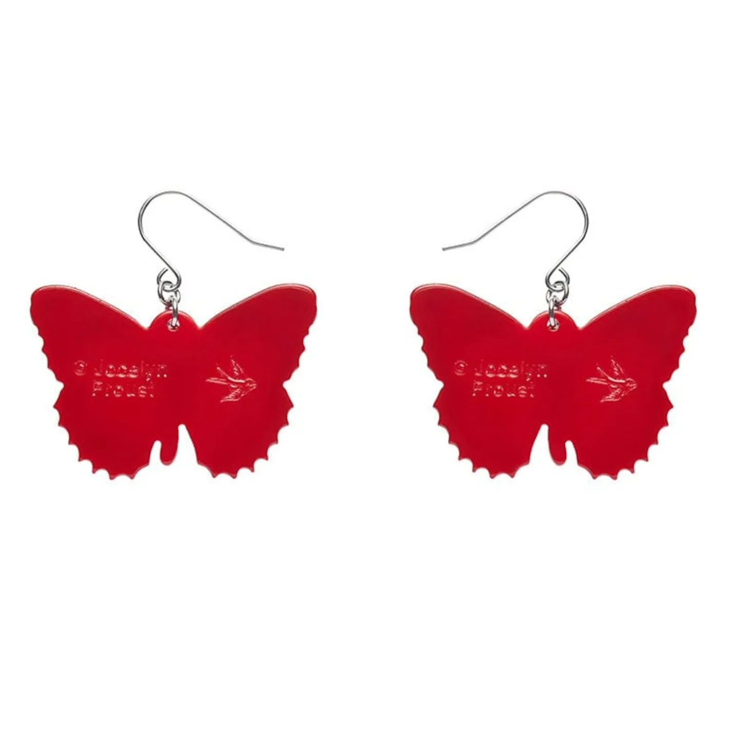 Erstwilder Wings Laced In Red Earrings^ Earrings
